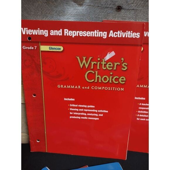 Brand NEW - Lot of 11 Glencoe Writer's Choice Grade 7 Books - Writing, Research - Picture 2 of 12